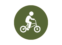 Kids' Bike Track Icon